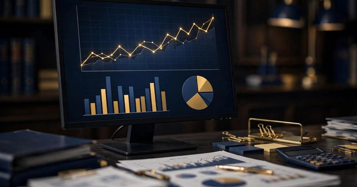 Biểu đồ tài chính trên màn hình máy tính — minh họa bài chuyển giá Việt Nam và Trung Quốc, BEPS