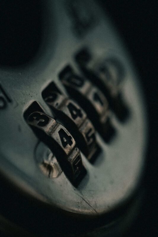 Corporate Criminal Liability: Vietnam vs China Compared 4 Close-up of a combination lock, data security