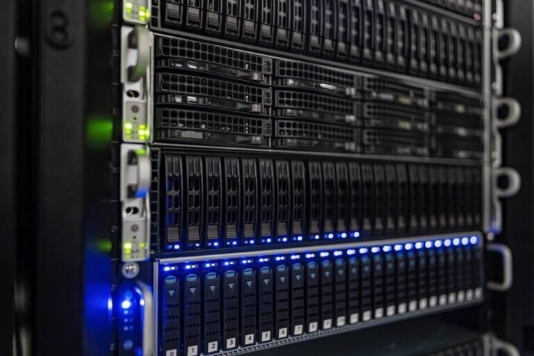 Server racks — illustrating data protection