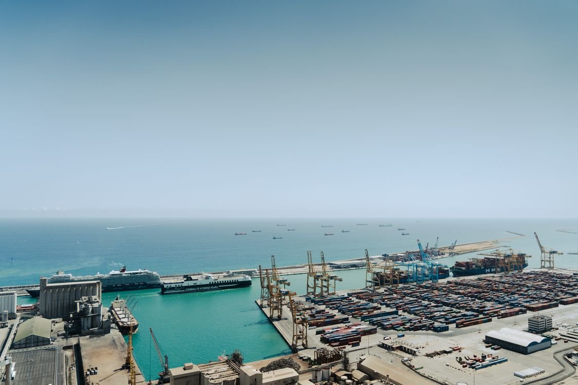 Land rental exemption for FDI in Vietnam — seaport aerial view