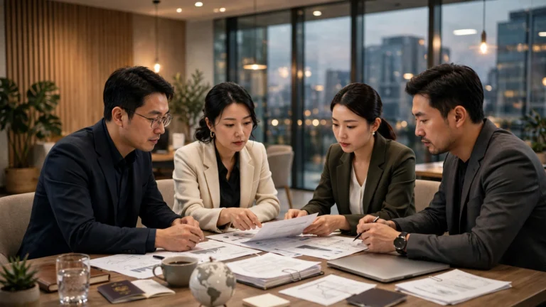 越南外国人工作许可的有效期 — 现代办公室会议场景