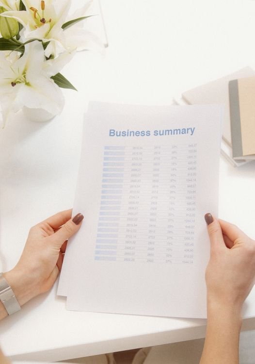 Periodic investment project implementation report — documents and analytics charts