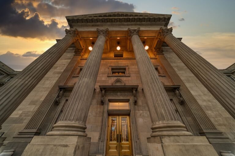 Government building — illustration for the article on investment policy approval appraisal