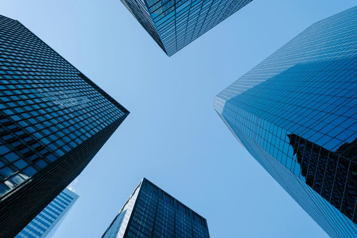 Modern corporate office building facade — internal anti-corruption policy for FDI companies in Vietnam
