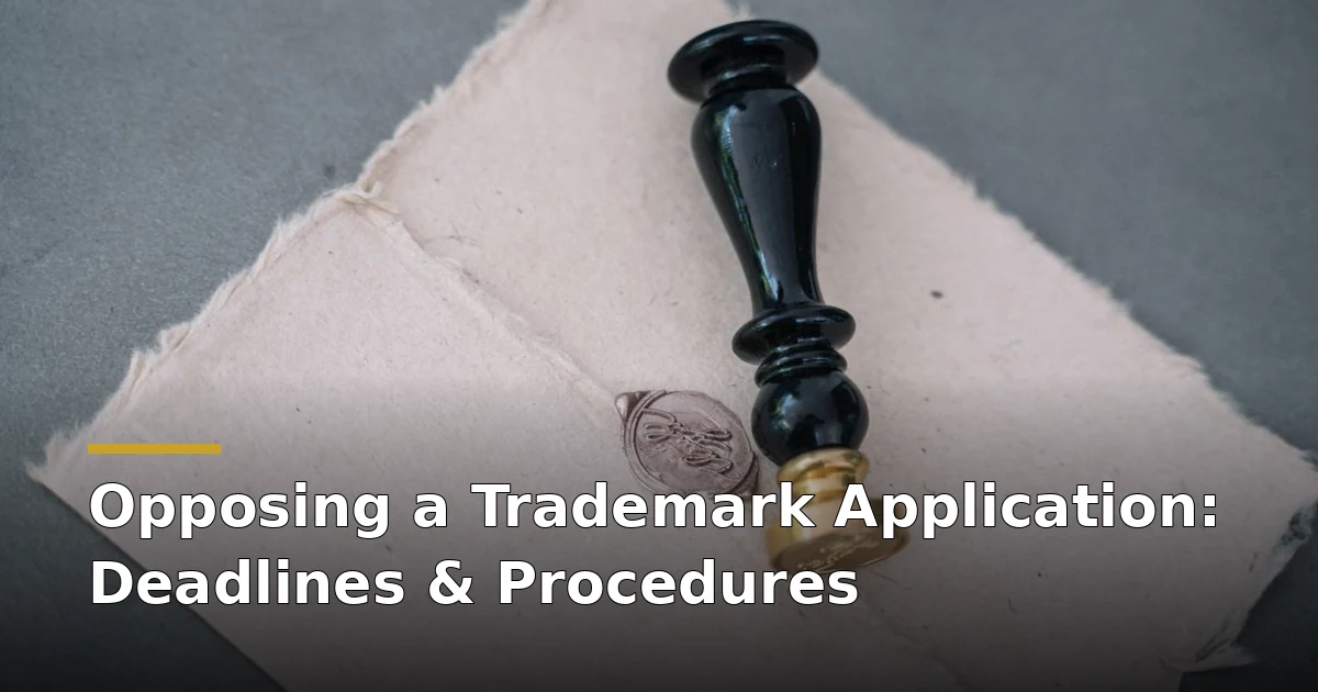 Opposing a Trademark Application in Vietnam: 3-Month Time Limit and Procedure 1 Wax seal stamp on envelope — opposing a trademark application
