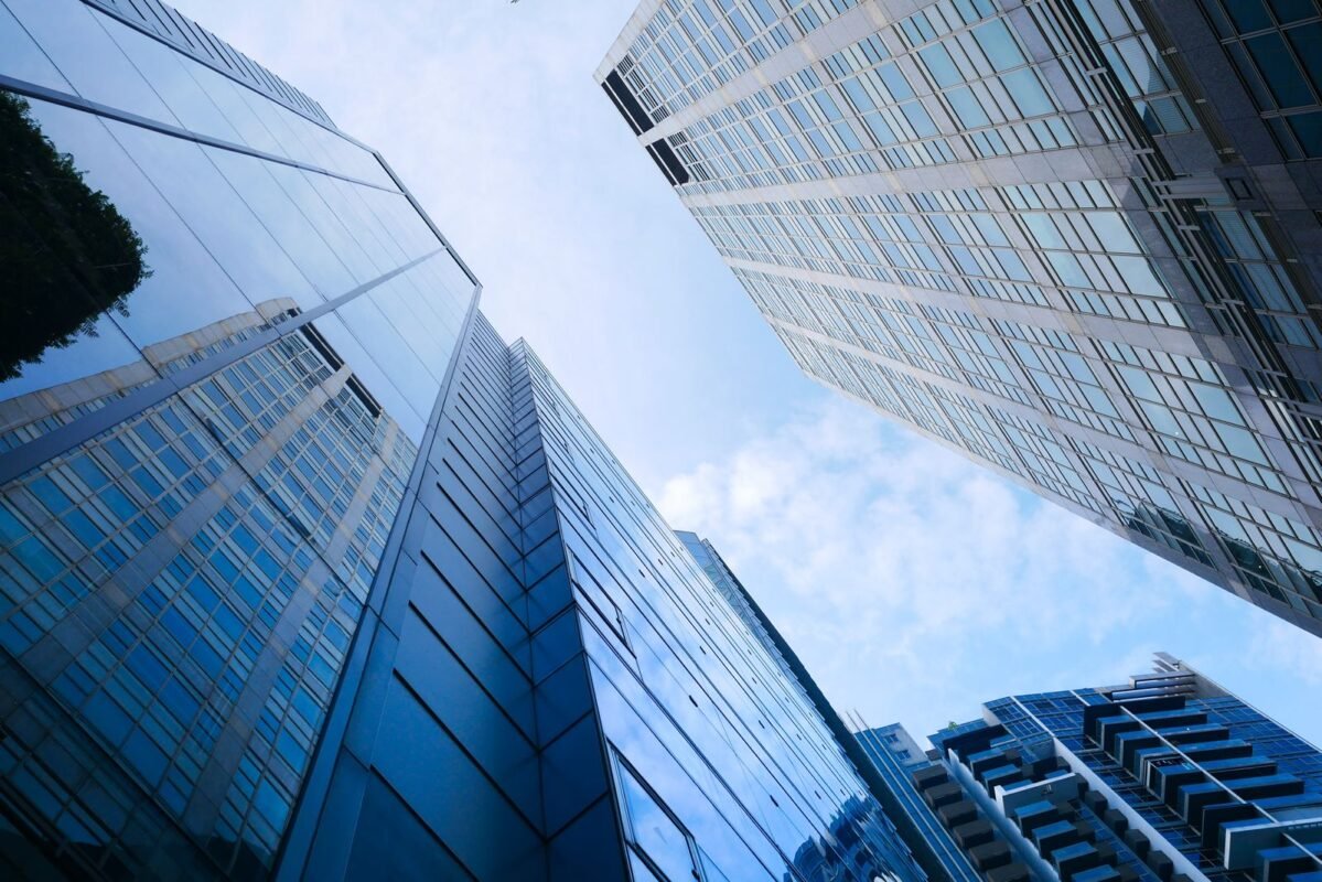 Foreign parent company merges: corporate towers