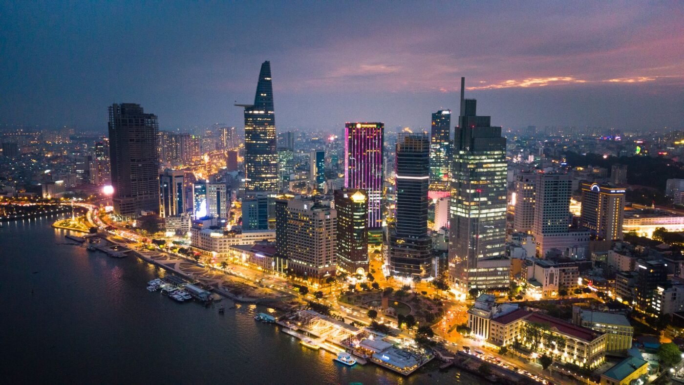 Vietnam 45-Day Visa Exemption: Which Citizens Qualify and How Is the Stay Counted? 1 Vietnam's 45-day visa exemption — Ho Chi Minh City skyline at night