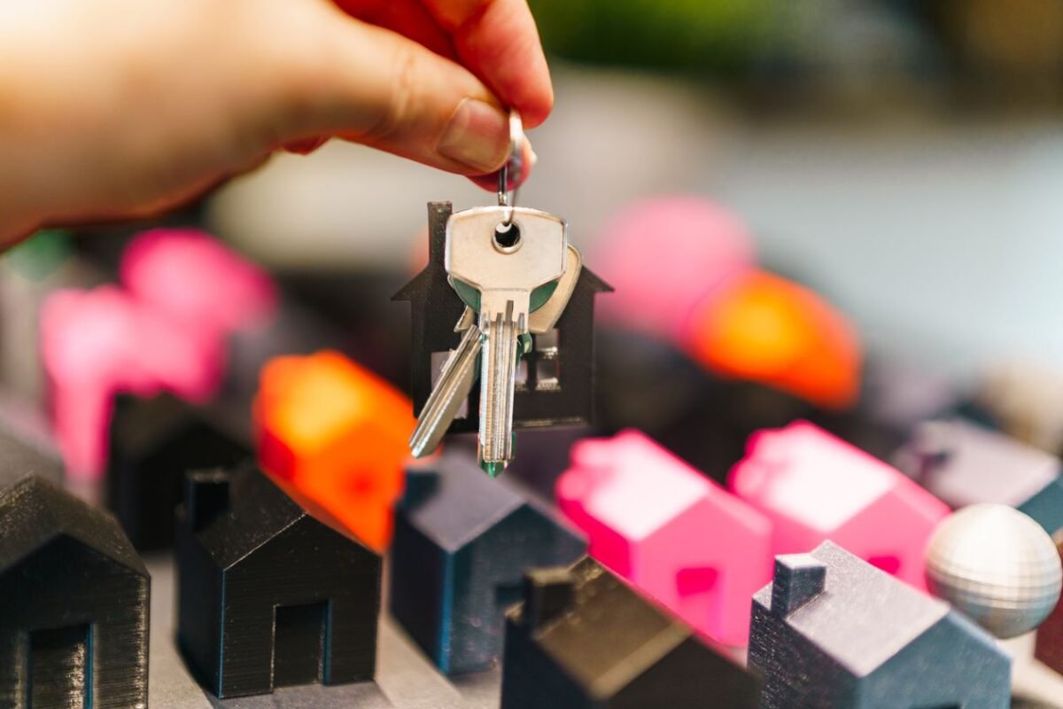 Residential house — illustrating inheriting land with co-heirs living abroad, no people