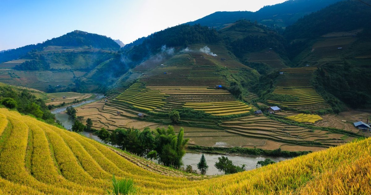 Ruộng bậc thang và đất nông nghiệp vùng núi Việt Nam