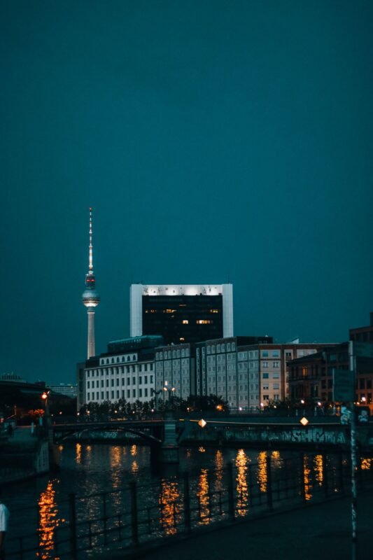 Viet Nam–Germany Double Taxation Treaty: Reading the Taxing-Rights Map 1 Night view of Berlin TV Tower reflected in Spree River