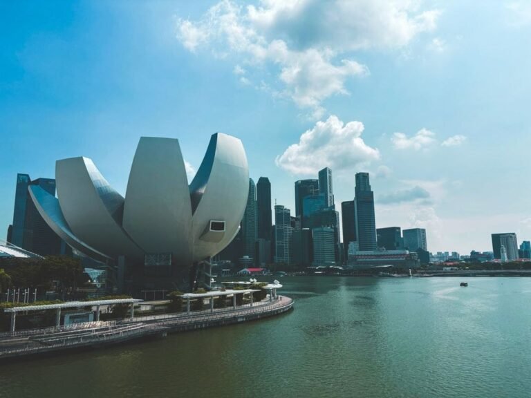 Singapore Skyline with Marina Bay Sands