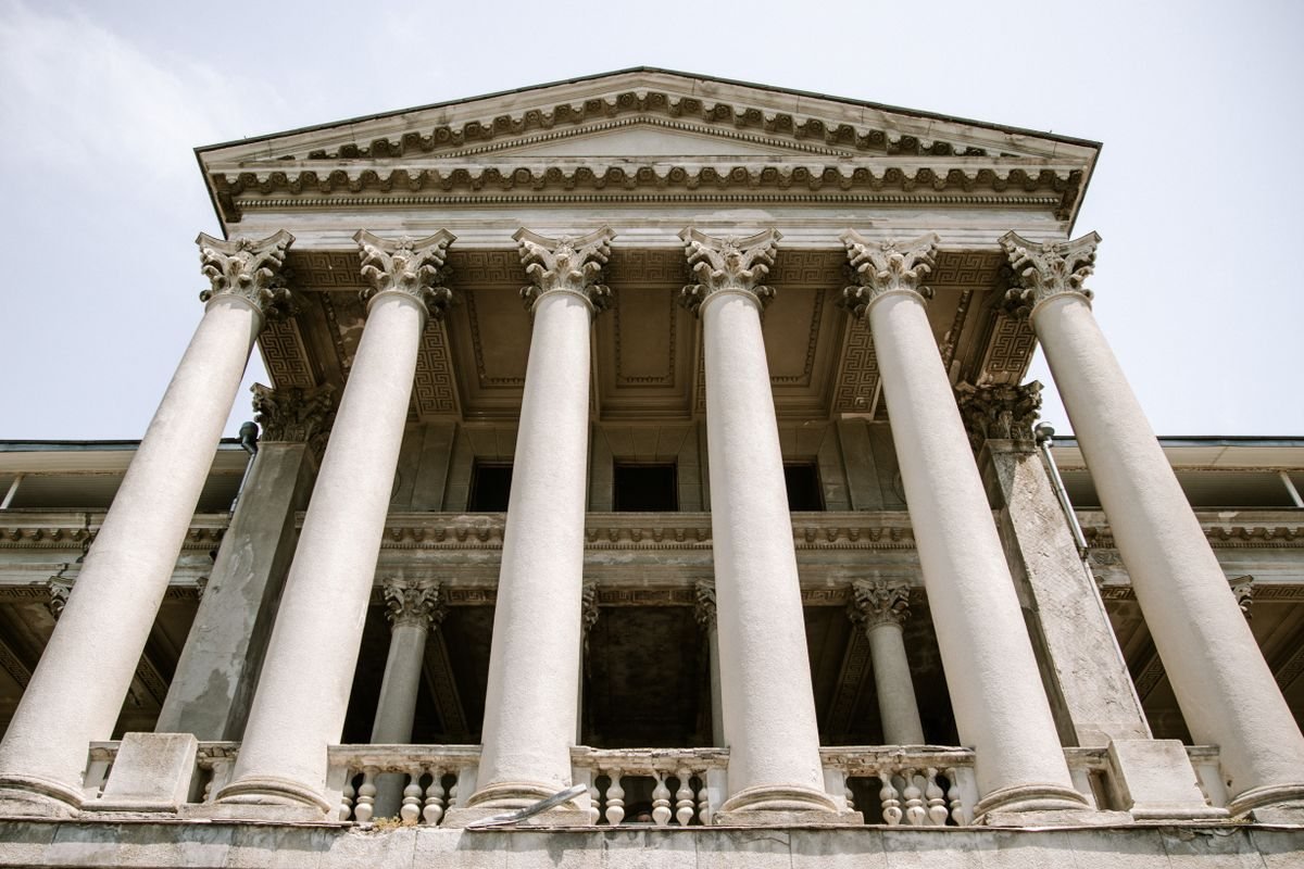 Courthouse pillars — illustrating IRC revocation cases