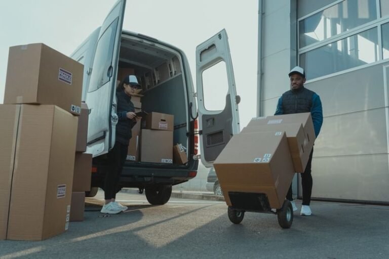 Modern technology office building — stock illustration