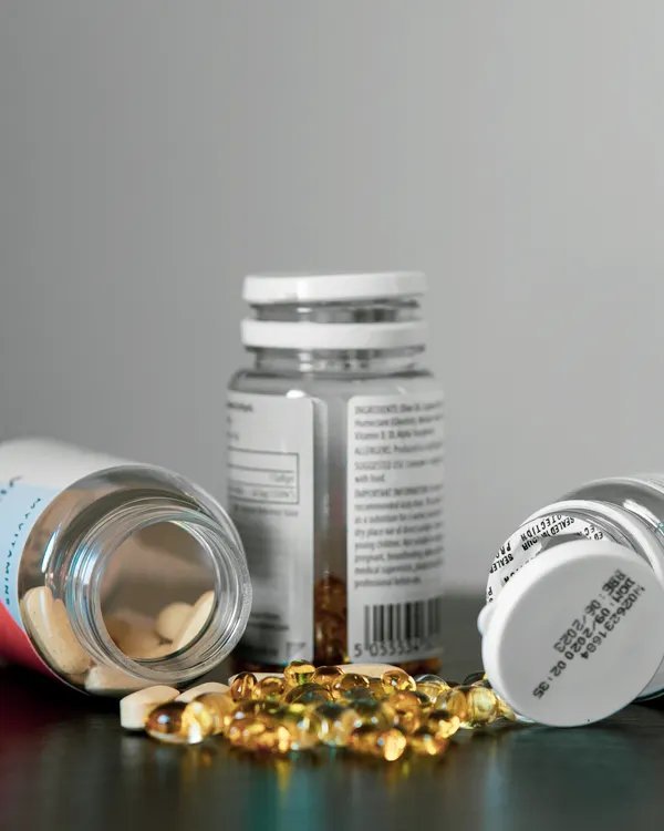 Chemical drums with warning labels — illustrating chemical safety data sheets