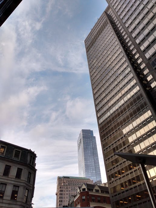 Modern office tower — illustrating Grade A office rents
