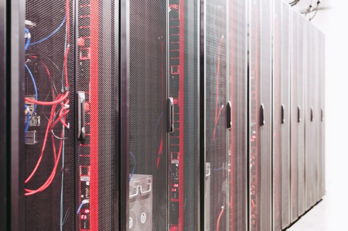 Server Racks on Data Center
