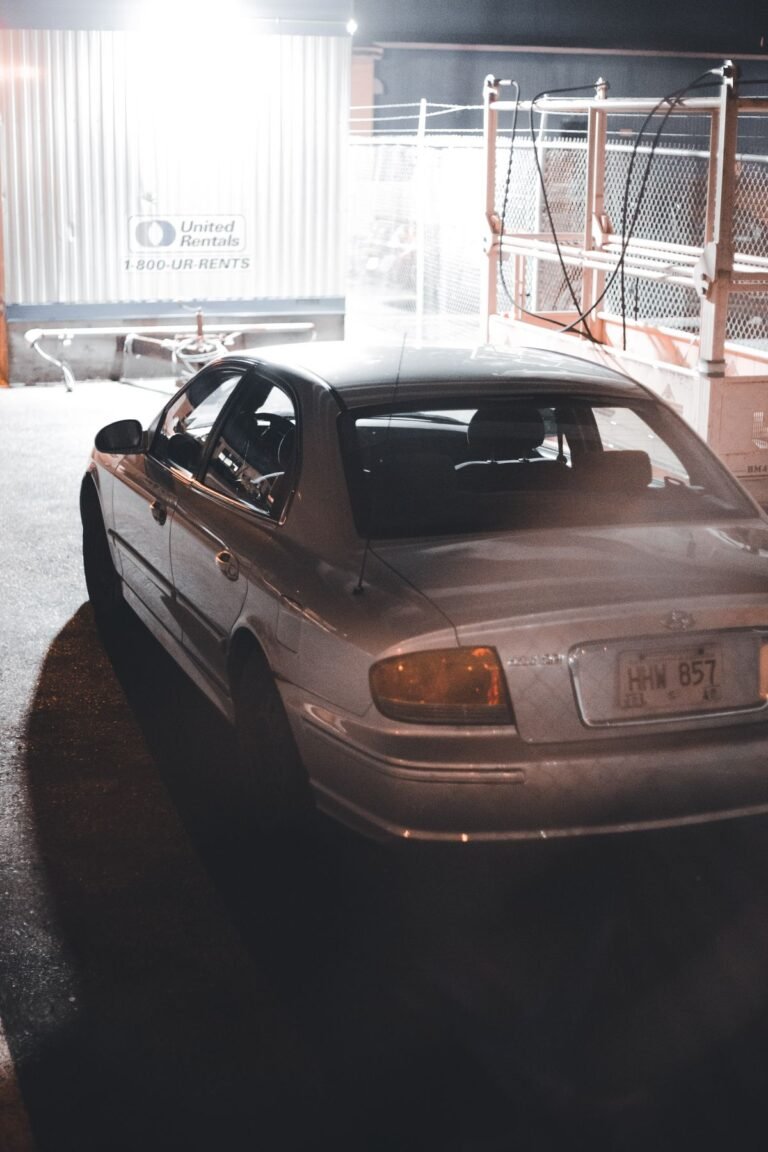 Photo of a Parked Sedan