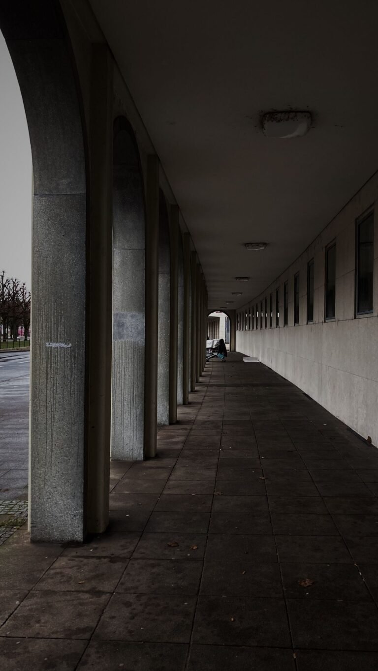 Columns in City Passage