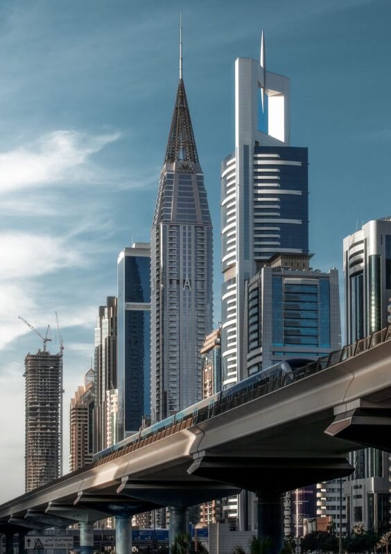 Khái niệm đường chân trời Singapore với Marina Bay